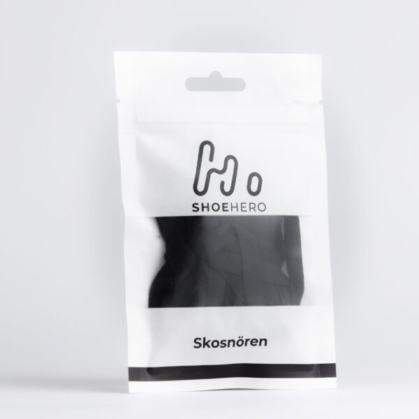 Svarta skosnören perfekt för sneackers